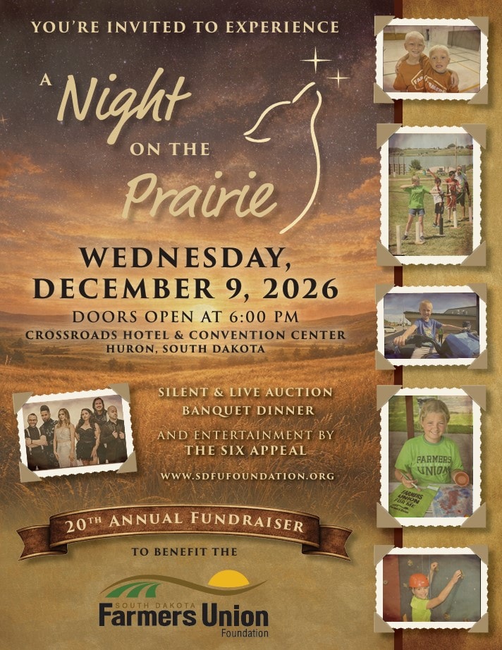 A Night On The Prairie 2026 event flyer